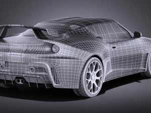 Lotus Evora GTE 2012 vray 3D Model