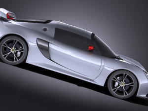 Lotus Exige S 2014 vray 3D Model