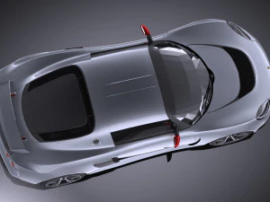 Lotus Exige S 2014 vray 3D Model