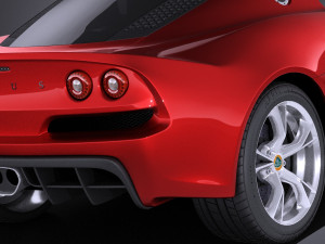 Lotus Exige S Roadster 2016 vray 3D 模型