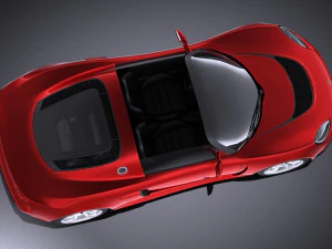 Lotus Exige S Roadster 2016 vray 3D Model