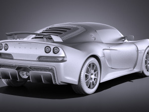Lotus Exige Sport 350 2017 vray Model 3D
