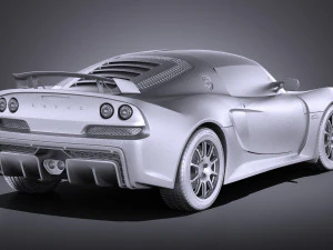 Lotus Exige Sport 350 2017 vray 3D Model