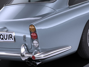 Aston Martin DB5 1963 lowpoly 3D मॉडल