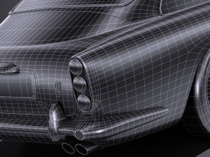 Aston Martin DB5 1963 lowpoly 3D मॉडल