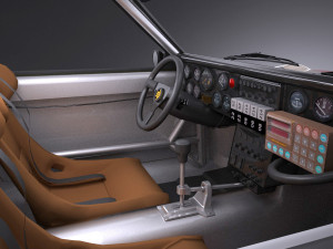 Audi Sport Quattro S1 E2 lowpoly 3D 模型