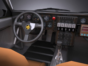 Audi Sport Quattro S1 E2 lowpoly 3D 模型
