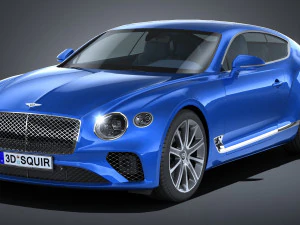 宾利欧陆 GT 2018 lowpoly 3D 模型