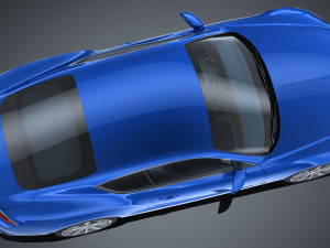 Bentley Continental GT 2018 lowpoly 3D Modell