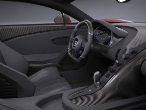 Bugatti Chiron Sport 2019 lowpoly Model 3D