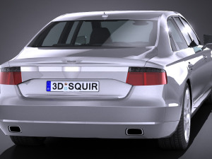 Generic Limousine 2016 lowpoly 3D मॉडल