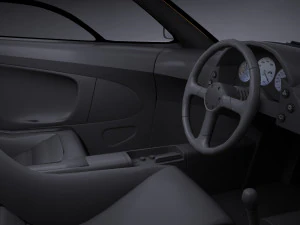 Mclaren F1 1994 lowpoly 3D Model