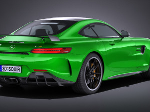 Mercedes-Benz AMG GT R 2017 lowpoly Model 3D
