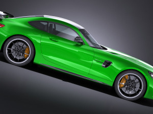 Mercedes-Benz AMG GT R 2017 lowpoly Model 3D