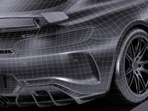 Mercedes-Benz AMG GT R 2017 lowpoly Model 3D