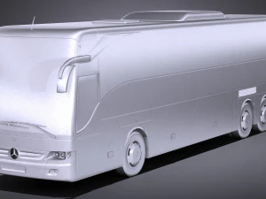 Mercedes-Benz Tourismo 2013 lowpoly 3D Model