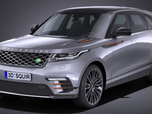 Range Rover Velar 2018 lowpoly 3D Model