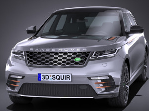 Range Rover Velar 2018 lowpoly 3D Model