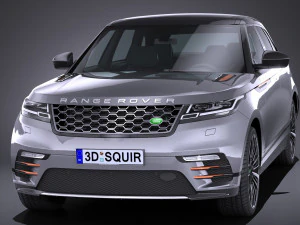 Range Rover Velar 2018 lowpoly 3D Model