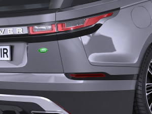 Range Rover Velar 2018 lowpoly 3D Model