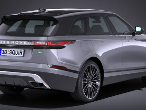 Range Rover Velar 2018 lowpoly 3D Model