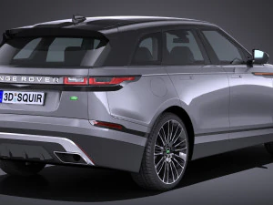 Range Rover Velar 2018 lowpoly 3D Model
