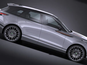 Range Rover Velar 2018 lowpoly 3D Model