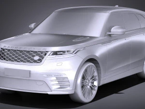 Range Rover Velar 2018 lowpoly 3D Model