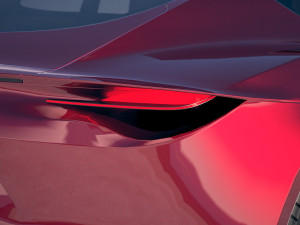 Tesla Roadster 2020 lowpoly 3D Model