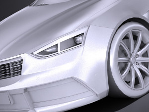 Generic Combi NN 2017 lowpoly Modelo 3D