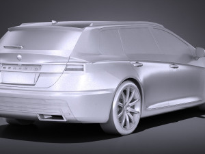 Generic Combi NN 2017 lowpoly Modelo 3D