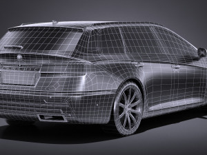 Generic Combi NN 2017 lowpoly Modelo 3D