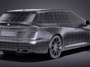 Generic Combi NN 2017 lowpoly Modelo 3D