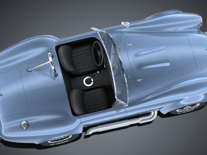 Shelby Cobra 427 1965 lowpoly 3D Model