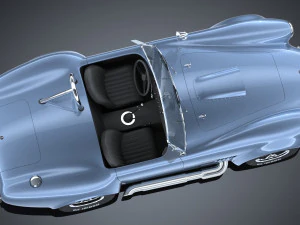 Shelby Cobra 427 1965 lowpoly 3D Model