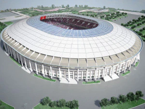 Luzhniki Stadium Mosco 3D Model