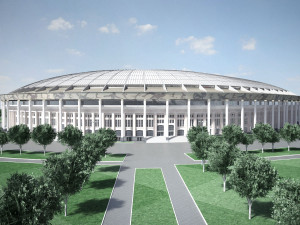 Luzhniki Stadium Mosco 3D Model
