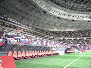 Luzhniki Stadium Mosco 3D Model