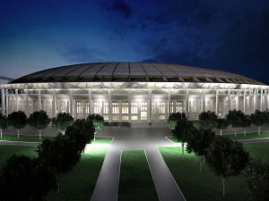 Luzhniki Stadium Mosco 3D Model