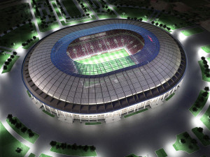 Luzhniki Stadium Mosco 3D Model
