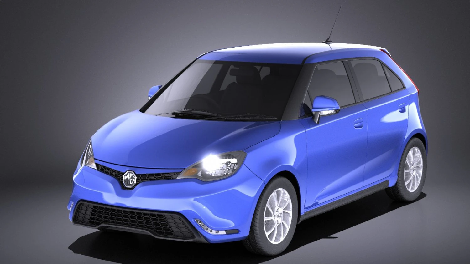 MG 3 2016 vray 3D Model .c4d .max .obj .3ds .fbx .stl .blend 