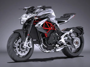 MV Agusta Brutale 800 Model 3D