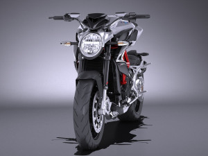 MV Agusta Brutale 800 3D 模型