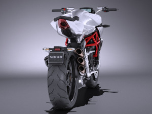 MV Agusta Brutale 800 3D 模型