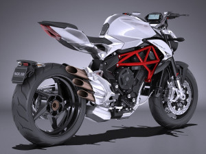 MV Agusta Brutale 800 3D 模型