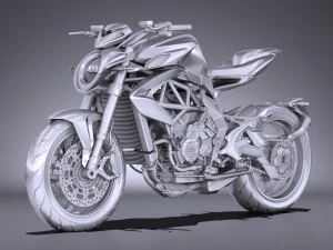 MV Agusta Brutale 800 3D Model