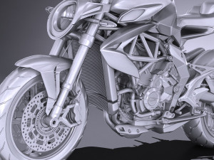 MV Agusta Brutale 800 3D 模型