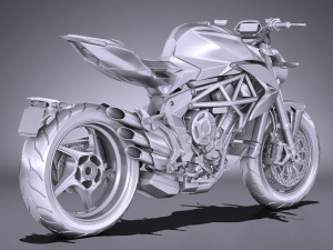 MV Agusta Brutale 800 3D 模型