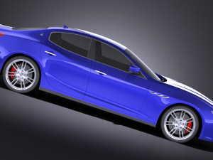 Maserati Ghibli 2016 vray Modèle 3D