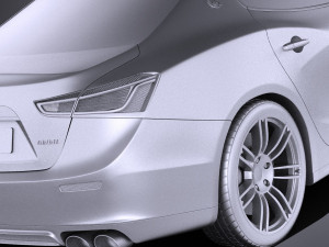 Maserati Ghibli 2016 vray Modèle 3D